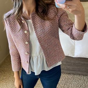 Aritzia Babaton Little Tweed Jacket
